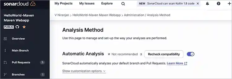 Recheck compatibility