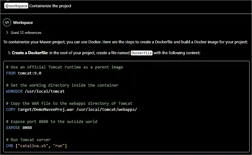 Containerize the project