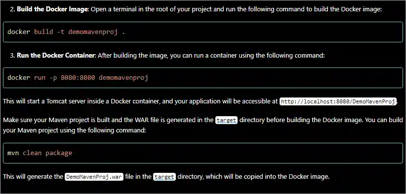 Containerize the project2