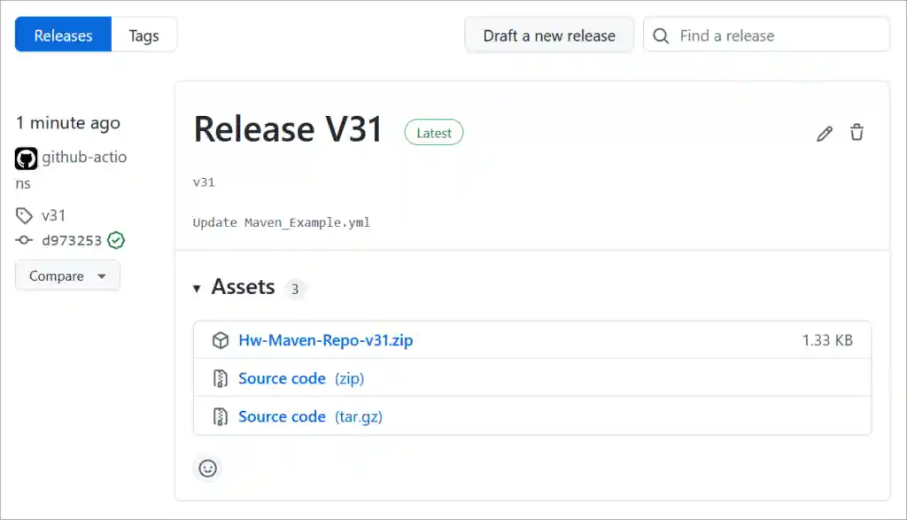Release V31