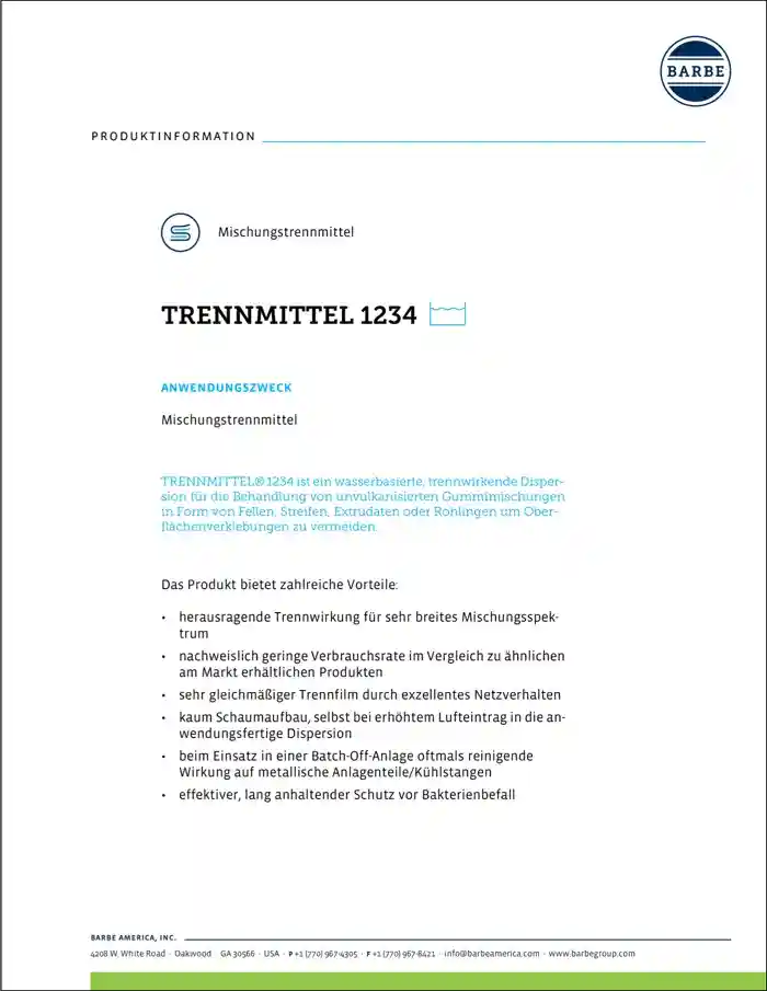 Data sheets