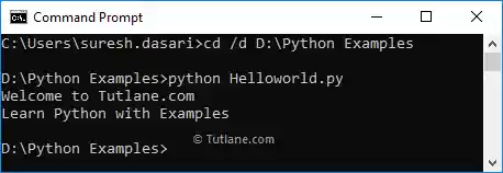 Python execute script files using command-line interface