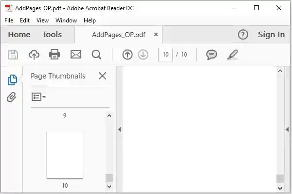 Add PDF Output