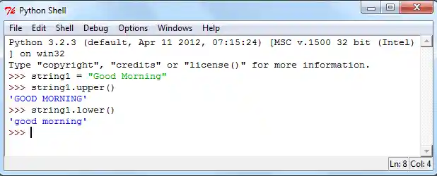 python calling methods